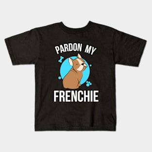 Pardon My Frenchie Kids T-Shirt